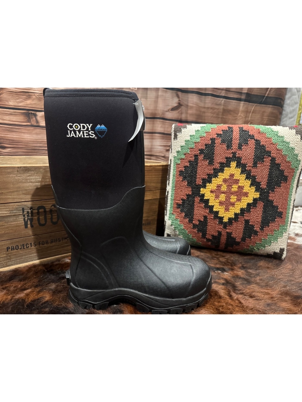 NEW Cody James Glacier Guard Insulated Rubber Boots — Men’s Size 9 D